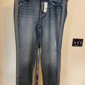 NEW New York & Company Size 14 Slim Boyfriend Jeans